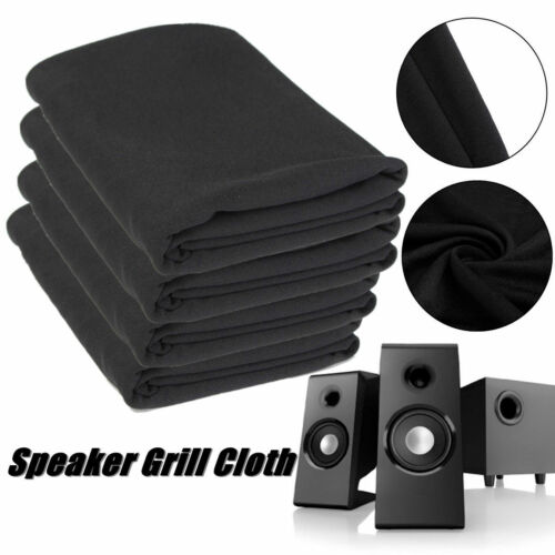 1.4mx0.5m Speaker Grill Cloth Stereo Gille Fabric Speaker Radio Mesh Cloth UK