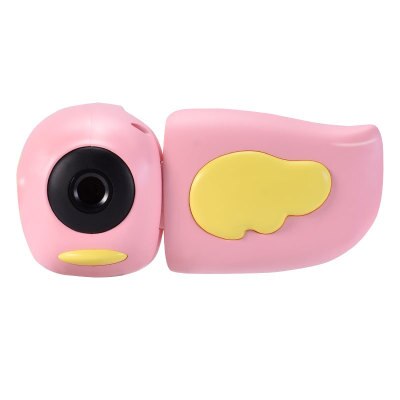 8mp børn videokamera fuld  hd 1080p digitale børn videokamera legetøj foto video optager dv med 2.0 &quot; tft-skærm til børn& #39 ;: Lyserød intet kort