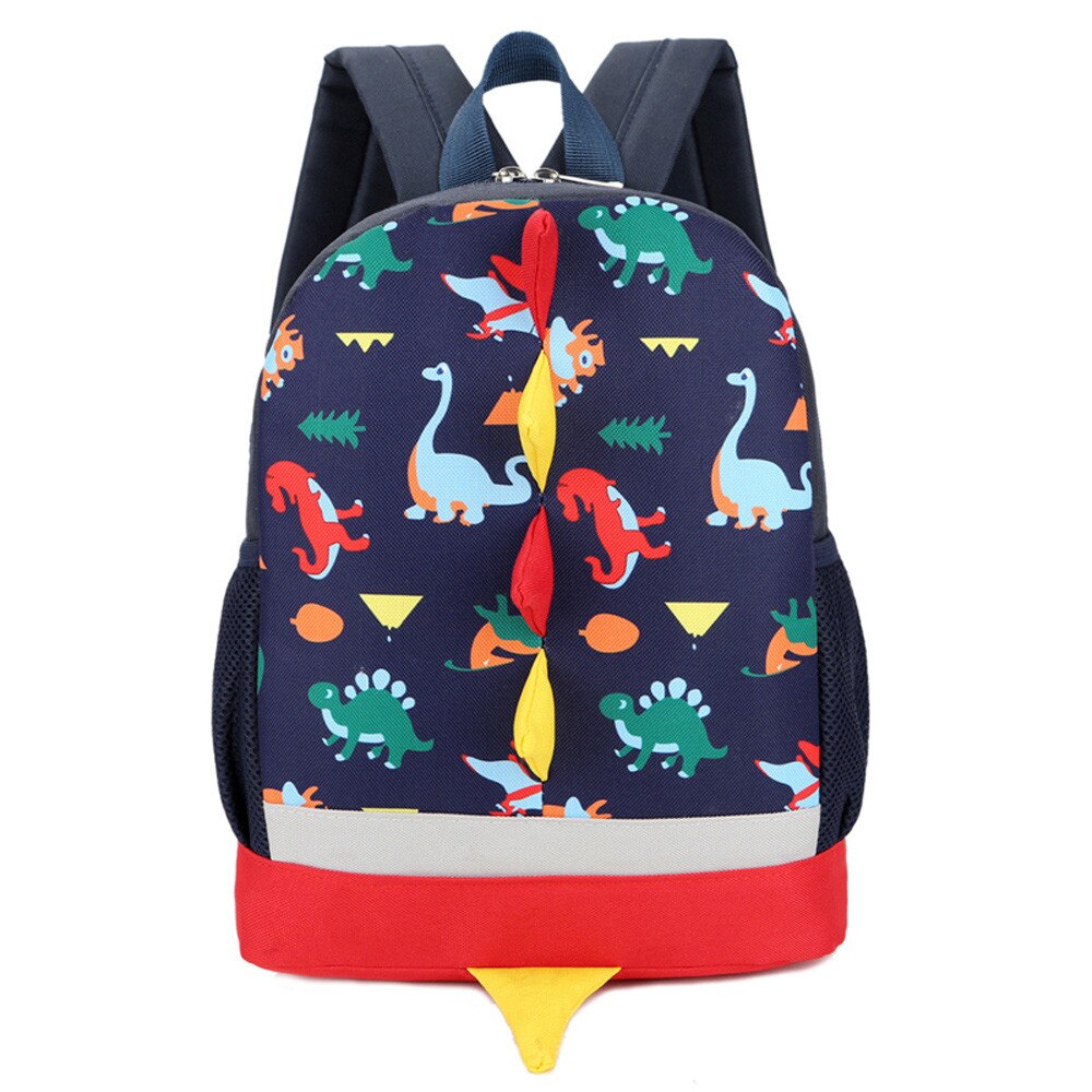 Cute School Backpack Anti-lost Kids Bag Cartoon Animal Dinosaur Children Backpacks for Kindergarten boys girls School Bags#40