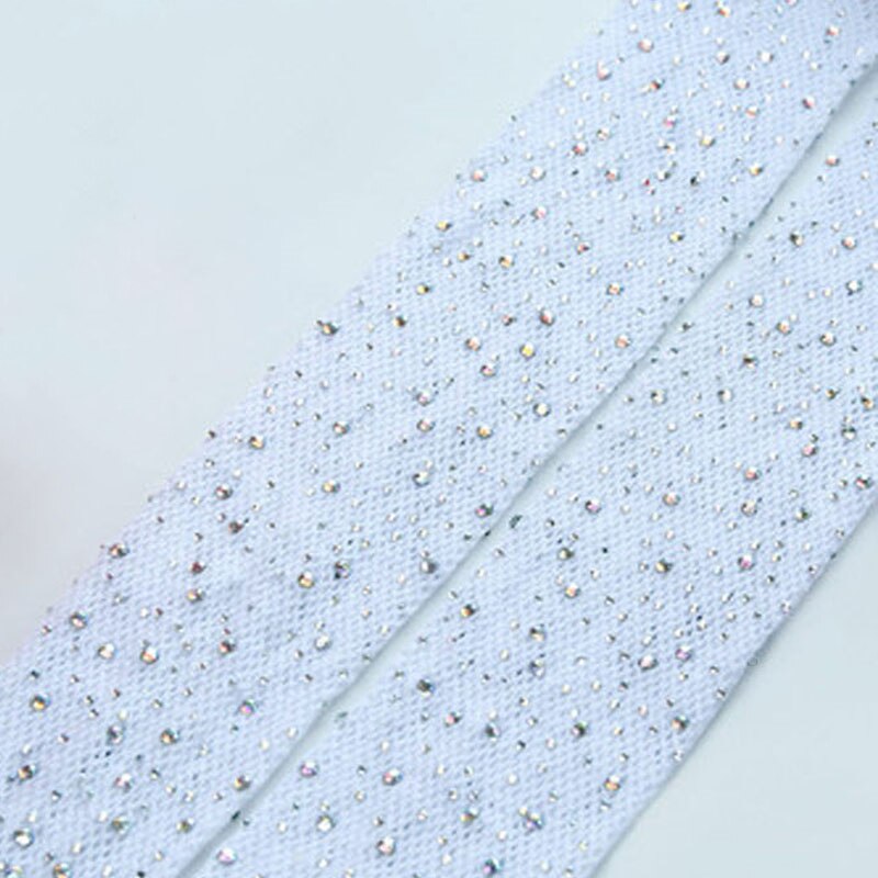 sexy glitter liten mesh tynn strømpebukse kvinner individualitet skinnende nettingtights selger godt: Hvit