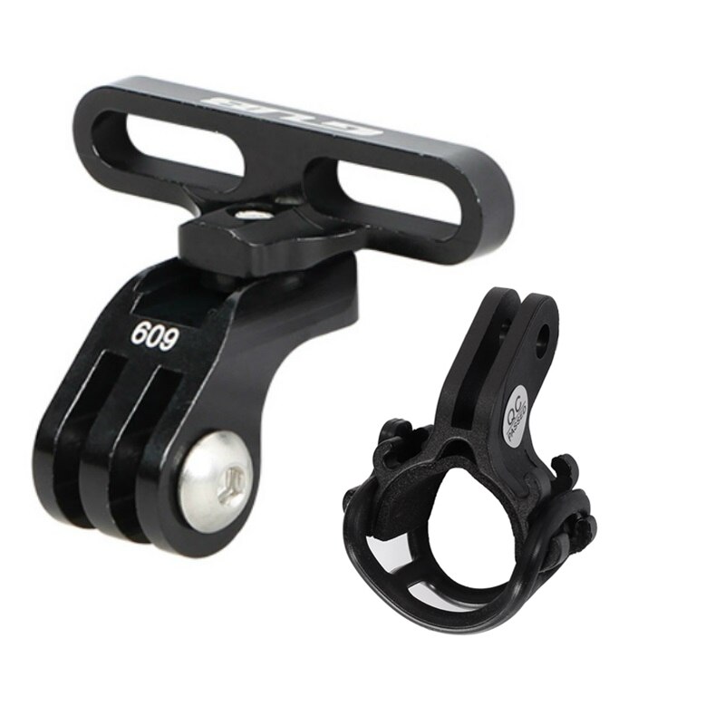 GUB 609 Fahrrad Kamera Halterung mit Taschenlampe Halterung Adapter Fahrrad MTB Radfahren Aluminium Legierung Kamera Stehen Für GoPro: Ursprünglich Titel