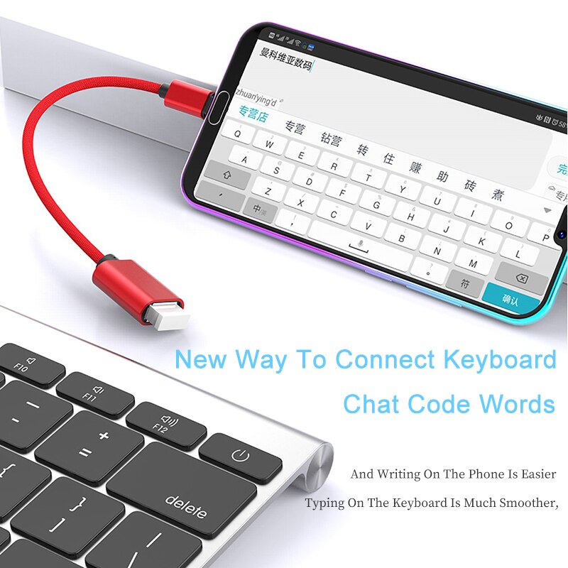 Type C Naar Usb Een Otg Adapter Kabel Otg Usb C Converter Voor Redmi Mi 9 8 Samsung Mobiele Telefoon video Camera Printer Data Connector