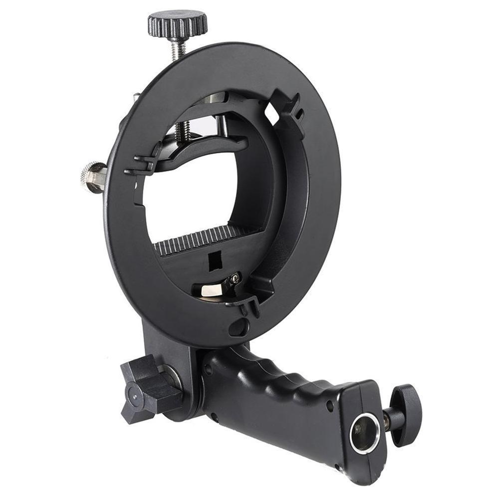 Poignée de poche support de Type S Bowens S Mount Houder voor Speedlite Flash Snoot Softbox plat de beauté Portable