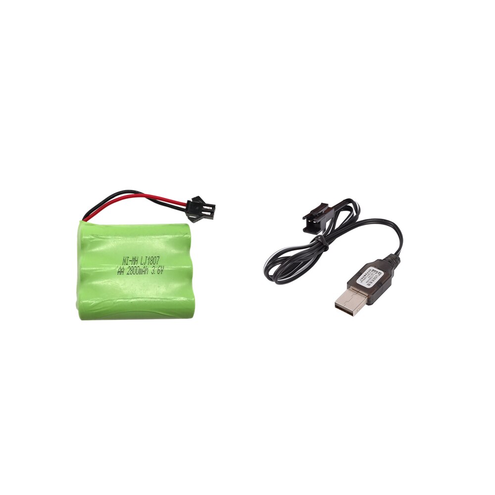 3.6v 2800mah Battery Ni-MH Battery AA NIMH 3.6v Battery Pack For RC Toy Car Boat Model RC Toy 3.6 V Battery