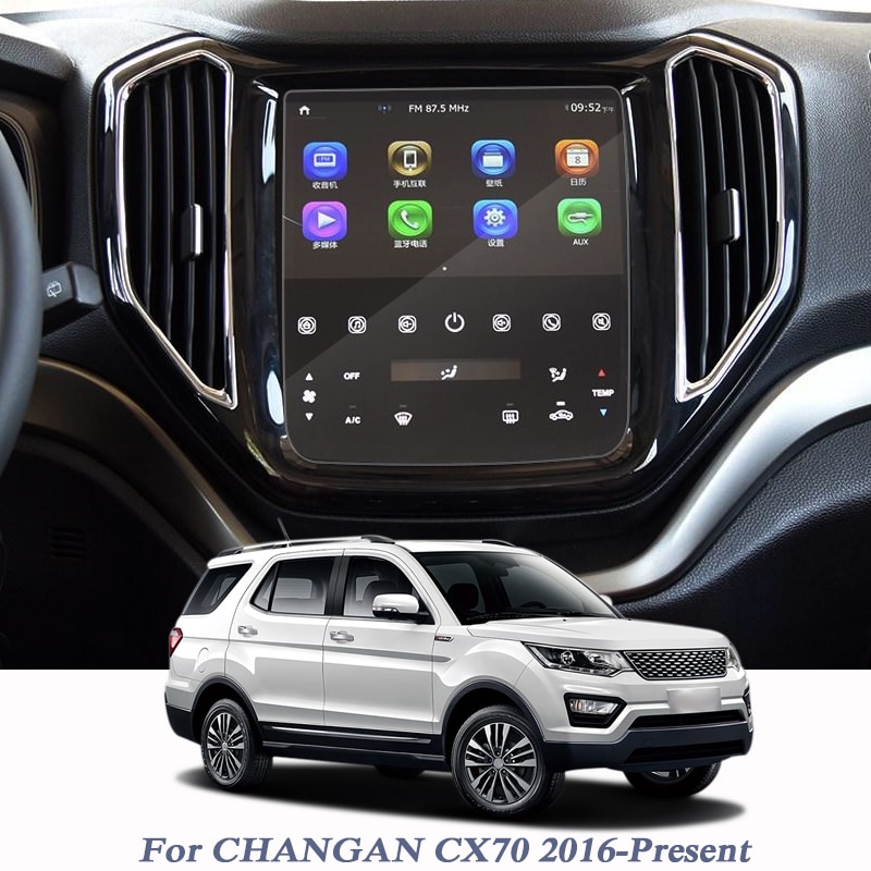 Auto Voor CHANGAN CX70 GPS Navigatie Screen Glas Beschermende Film GPS Scherm Beschermende Film Interne Accessoires