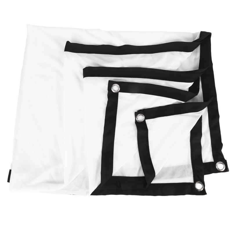 Portable Projector Screen Hd 16:9 Diagonal Projection Screen Foldable Home Theater For Wall Projection Indoor Outdoor