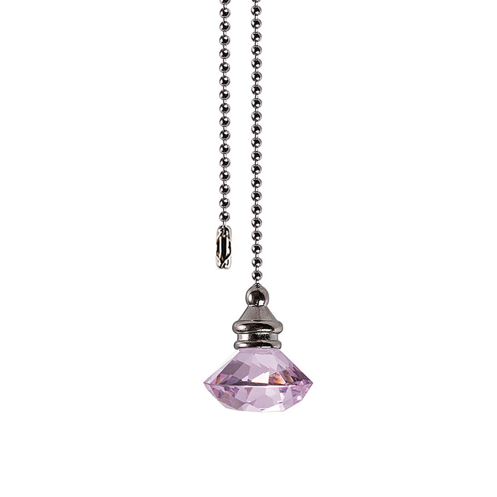 Desk Light Styling Pendant Portable Home Decor Ceiling Fan Wedding Pull Chain Extension Prism Dazzling Crystal Hanging Craft
