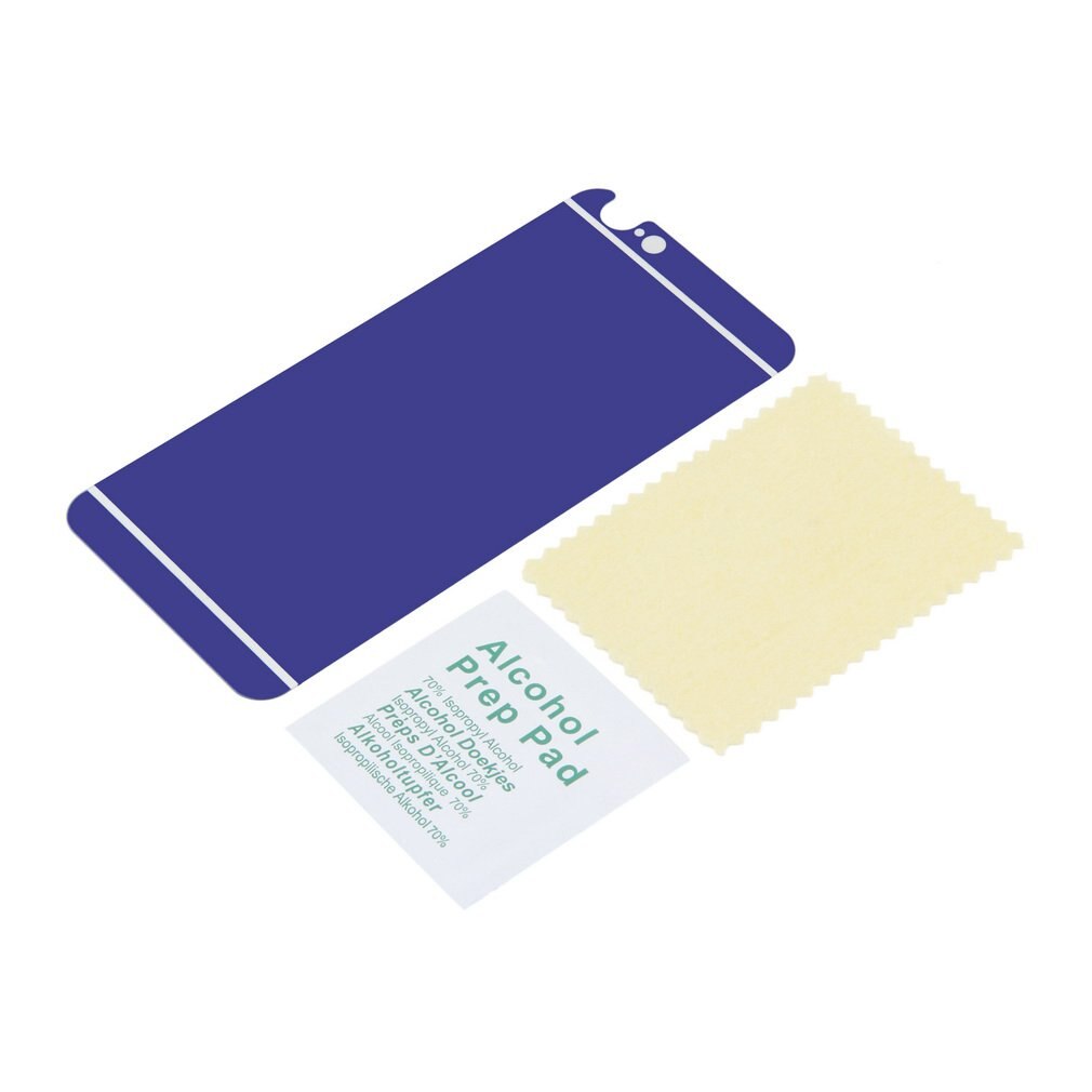 Rückseitenschutz aus gehärtetem glas mit galvanisierter spiegeloptik für iphone 6 plus 5.5 ''