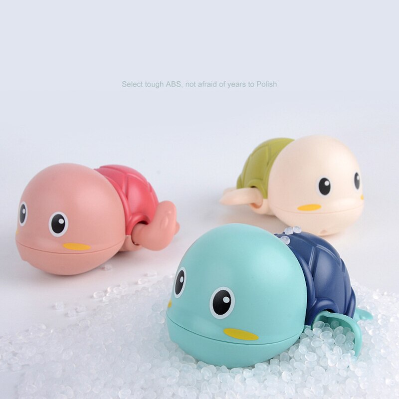 Baby Bath Toys Clockwork Dabbling Children Toys Cartoon Swim Duck Kids Shower Water Toy For Bathroom Bathtub Beach Swimming Pool