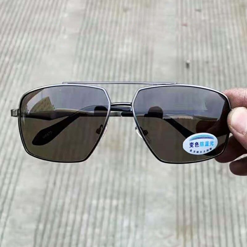 unisex Nachtsicht Brille Fahren Schild Nacht Blau Licht Blockieren intelligente Photochrome Polarisierte Pilot Sonnenbrille Brillen L3