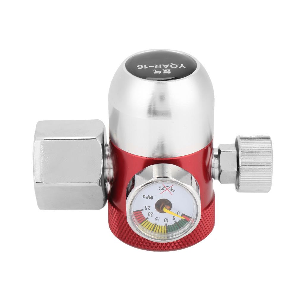 0-0.15MPa Argon Gas Pressure Reducer Air Flow Regulator Gauge Meter Welding Accessories