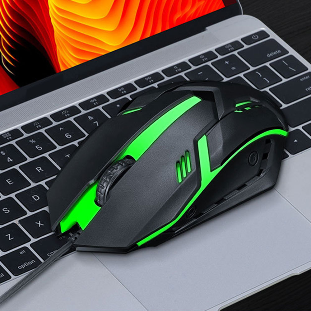 TF200 Rainbow Backlit USB Ergonomic Gaming Keyboard Mechanical Keyboard and Mouse Kit for PC Gaming Keyboard Kit