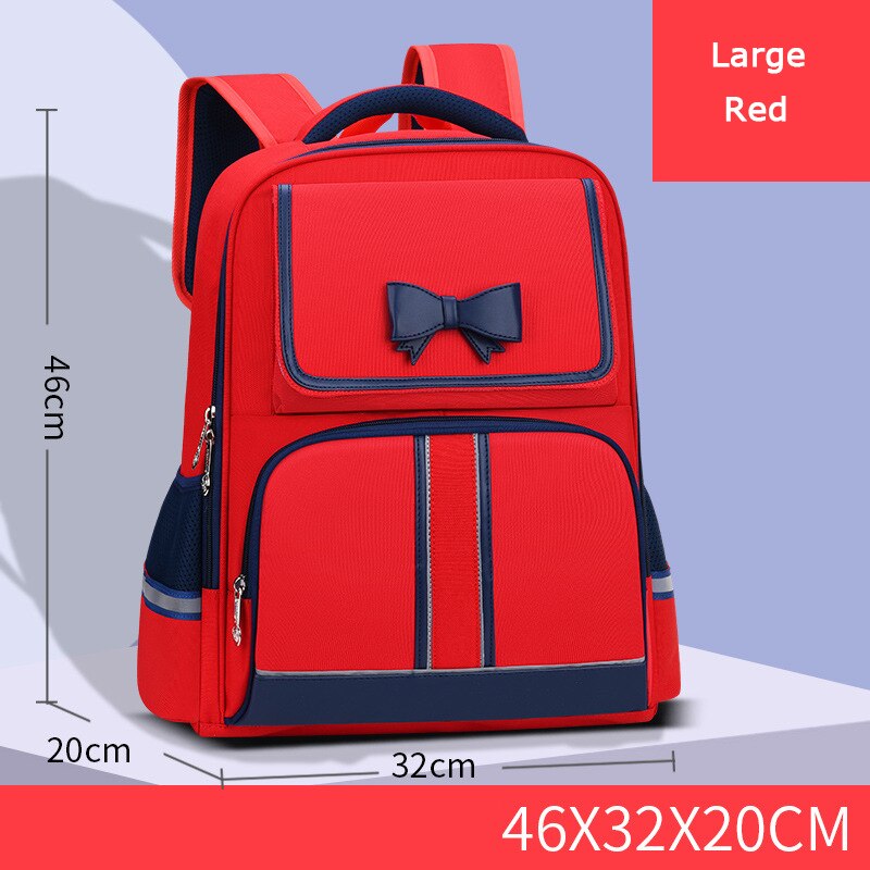 Waterproof children school bags For Girls kids backpacks Children Schoolbags primary School Backpacks kids Mochila Infantil: large red