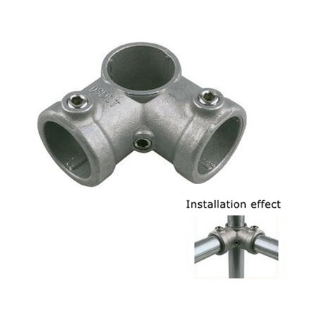 20mm/25mm/32mm Aluminum alloy Connector Elbow Tee Base Flat Three-dimensional Fitting Connection Fastener Steel Tube Shelf Parts: 75*40mm / Silver