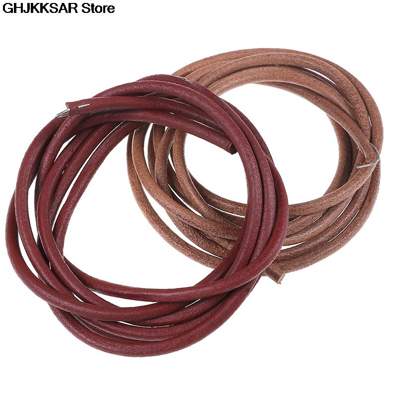 Piezas de cinta de cuero para máquina de coser Singer, 183cm /72 ", accesorio para máquinas de coser antiguas para el hogar, 3/16" 5mm