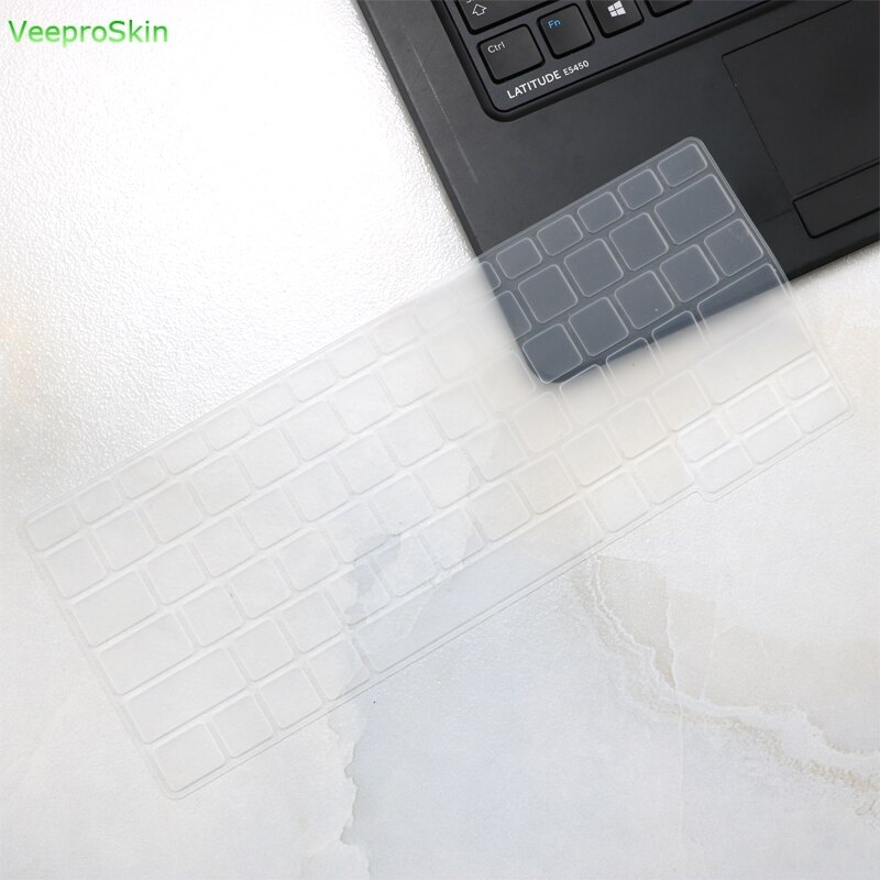 Osłona na klawiaturę laptopa skóry dla Dell Latitude E7290 E7280 E7380 E7390 7370 13.3 cal/E7250 5250 7270 5270 7389 5270 12.5'': clear