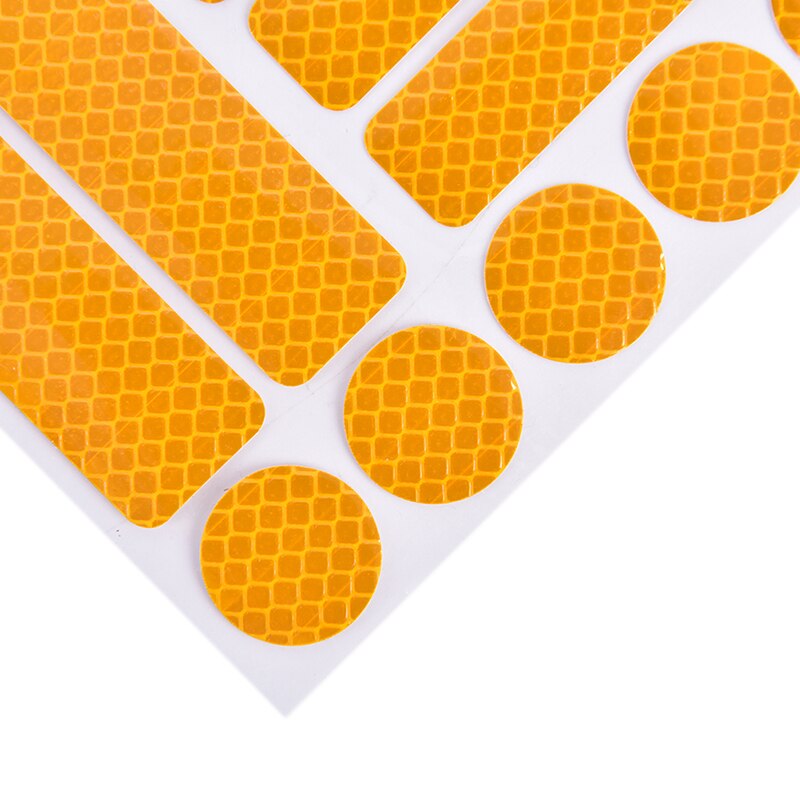 1 Vel Fiets Reflecterende Stickers Motorfiets Fiets Reflector Fietsen Waarschuwing Reflector Veiligheid Stickers Fiets Accessoires