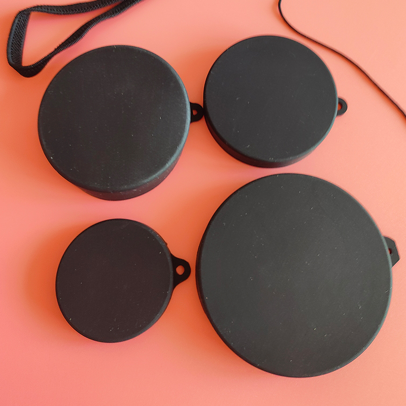 35,44,45,51,56,57mm Telescoopdop, rubberen dop, met ophanggat, lensdop, objectiefdop, oculairdop Projectorstofkap