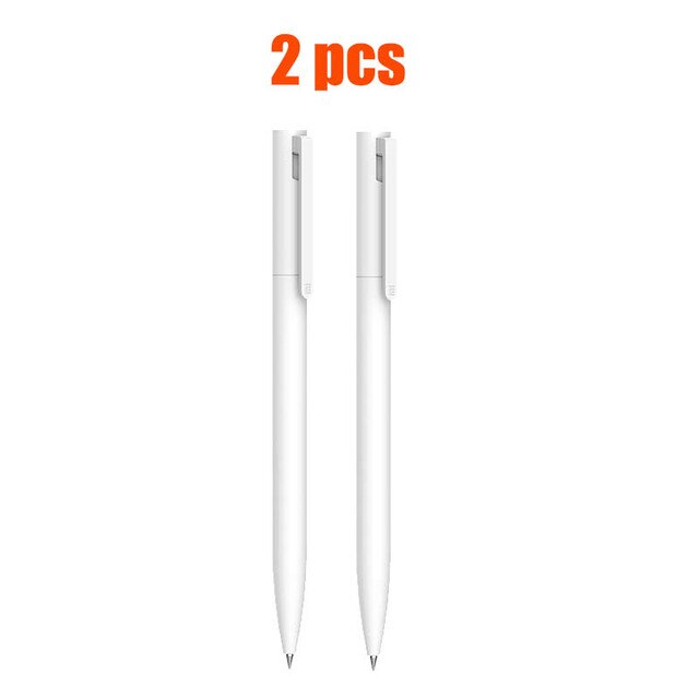 Original Xiaomi Mijia Gel Pen MI Pen 9.5mm Signing Pen PREMEC Smooth Switzerland Refill MiKuni Japan Ink (Black/Blue) Best: black