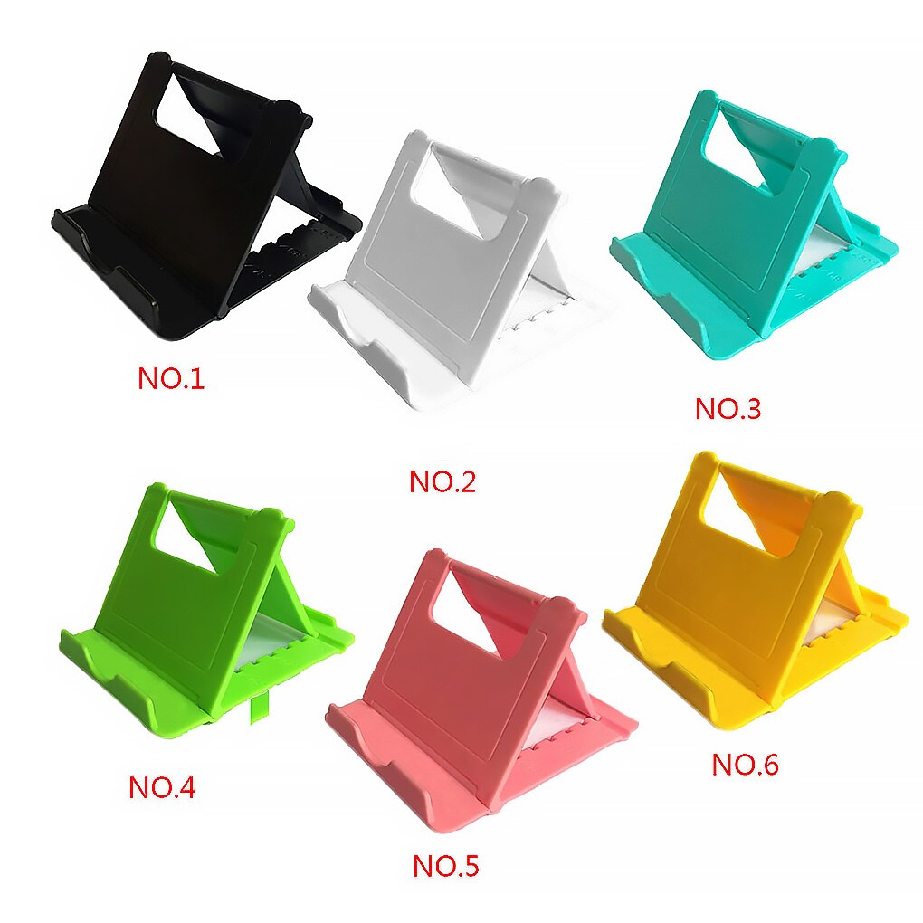 Mobile Phone Bracket Holder Multi-angle Adjustable Portable Phone Lazy Holder Mount Universal Foldable Tablet Desk Phone Stand