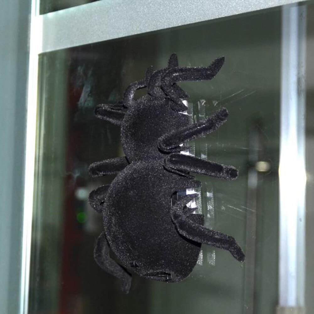 Juguetes de Control remoto de araña trepadora de pared infrarrojos RC tarántula truco de broma Horrible juguete serpiente Animal truco terrorífico travesuras