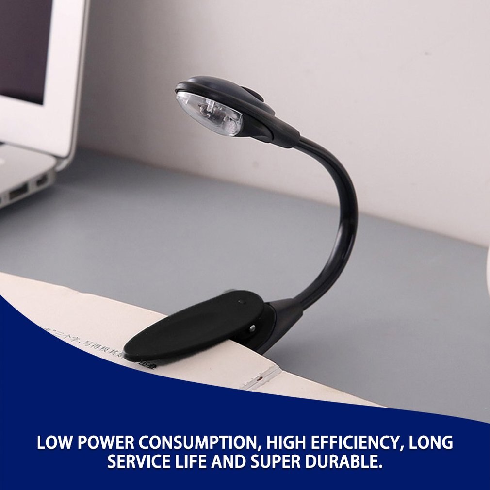 Leeslamp Led Boek Licht Traploze Helderheid Micro Usb Oplaadbare Clip On Lamp Met Flexibele Zwanenhals