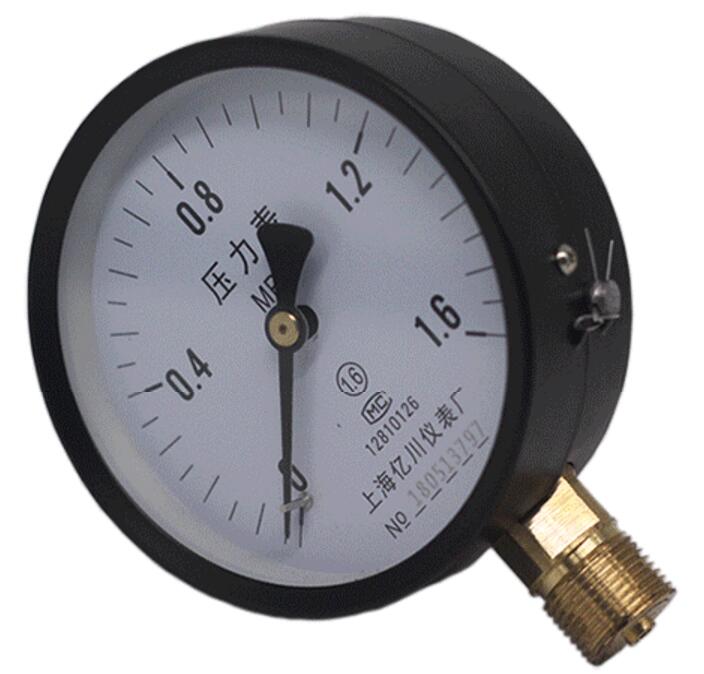 Y100 Pressure gauge 0.06 ~60 Mpa ordinary pressure gauge water pressure gauge low pressure barometer