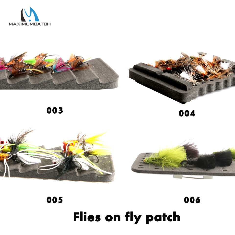 Maxcatch 2 Stuks Beste Prijs 10cm * 7cm Ripple Foam Fly Patch Fly Tool