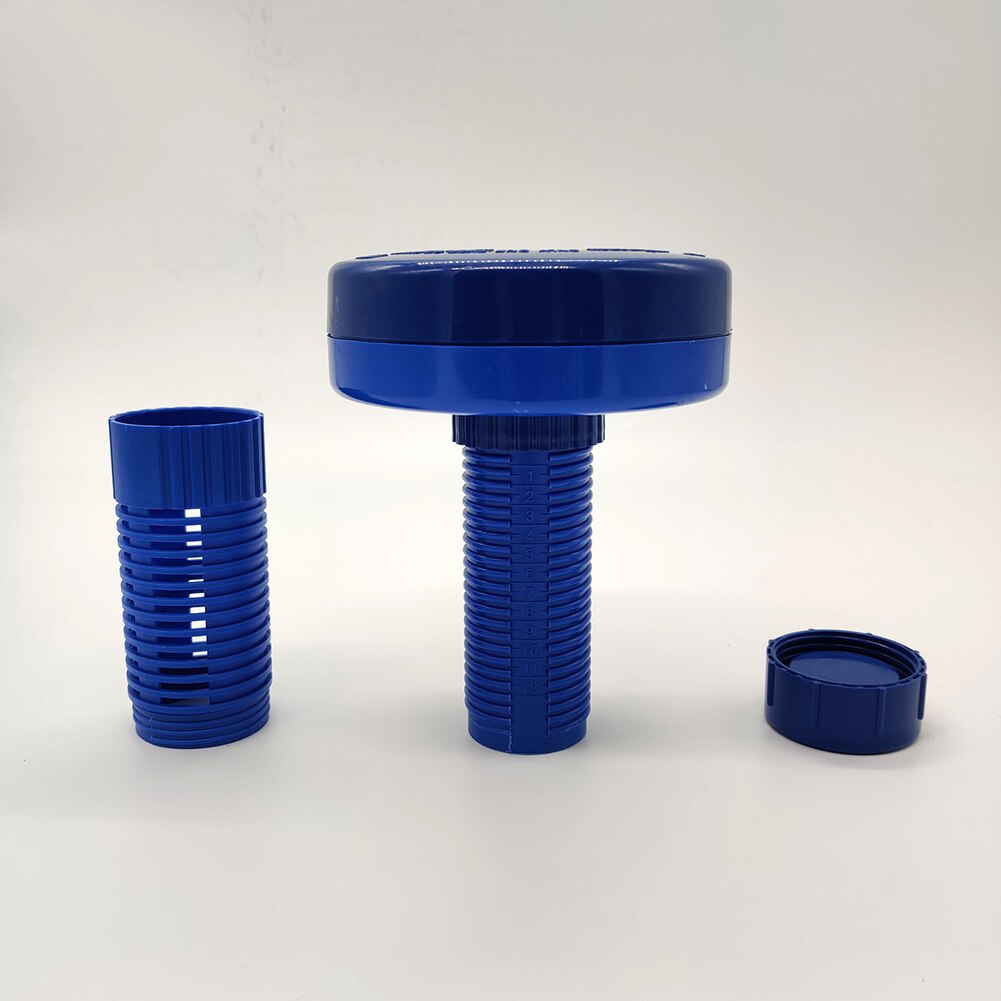 1PCS Swimming Pool Chlorine Dispenser Spa Swimming Pool Automatic Dosing Device With Scale Chiorine Measuring Table