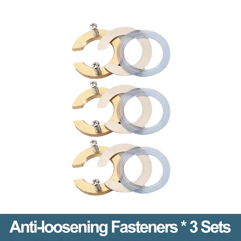 C-type kran anti-løs mutterhette kran kran festesett hjem kjøkken servant verktøy feste låsering skive deler: Rød