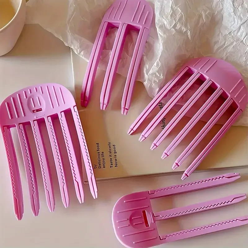Fluffy Hair Roots Clips Comb Lazy Hair Top Styling Curling Barrel Portable Korean Hairs Clip Volume Wind Sculpting Comb