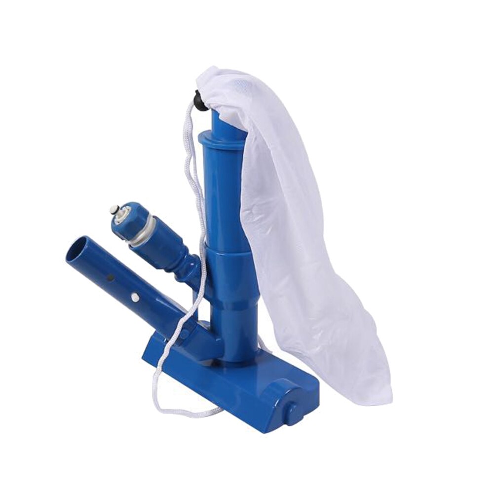 Cepillo de vacío portátil, barra telescópica, escoba de barrido, conjunto de limpieza de piscina: Default Title