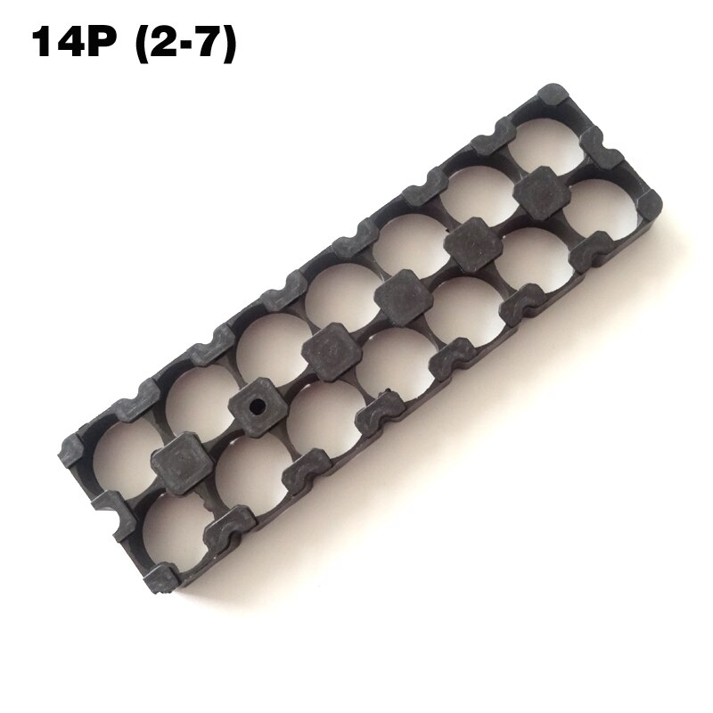 Li-ion battery 18650 holder 2-row series 18650 batery holder (integrated) For 18650 battery pack Fireproof materials