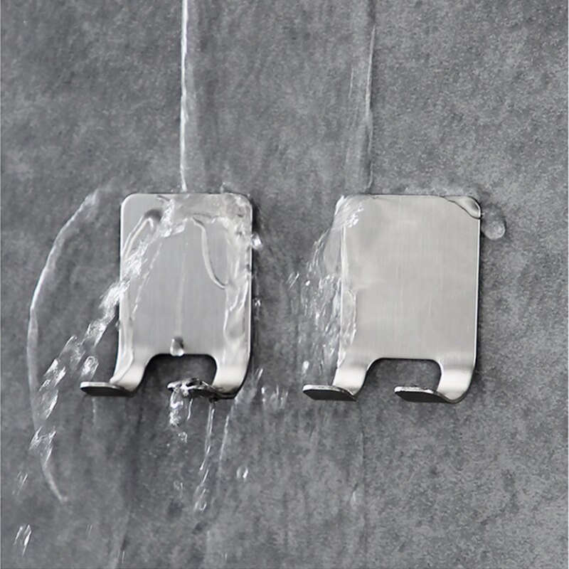 Scheerapparaathouder wandmontage, stootvrije scheerapparaathouder van roestvrij staal voor mannen, badkamer, viscose scheermeshaak, scheermeshouder