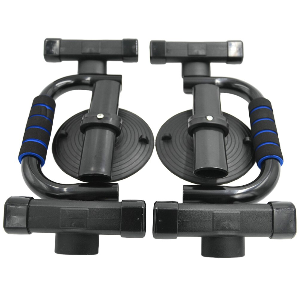 1 par h-type multifunktion push up bars skum greb hjem med sugekop gym indendørs sports crunches fitness bodybuilding non sl
