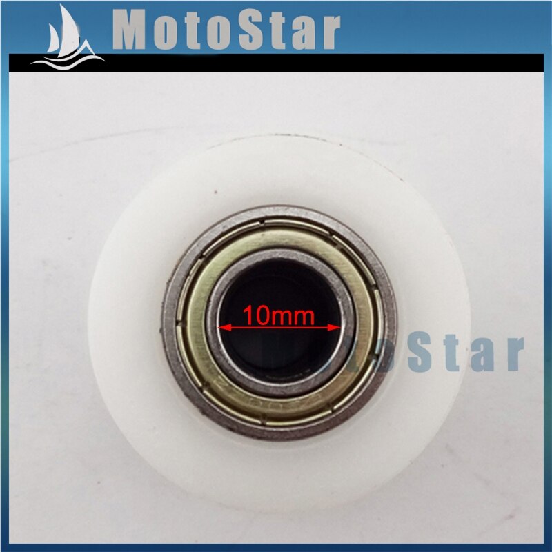 10Mm Witte Keten Roller Katrol Spanner Voor Chinese 50cc-250cc Pit Dirt Motor Bike Motorcycle