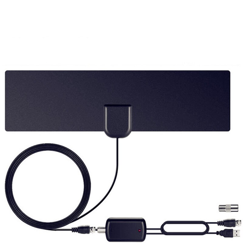 hengshanlao Indoor 2000 Miles Digital HDTV Antenna with Amplified Booster Freeview Local Channel signal TV Aerial receiver