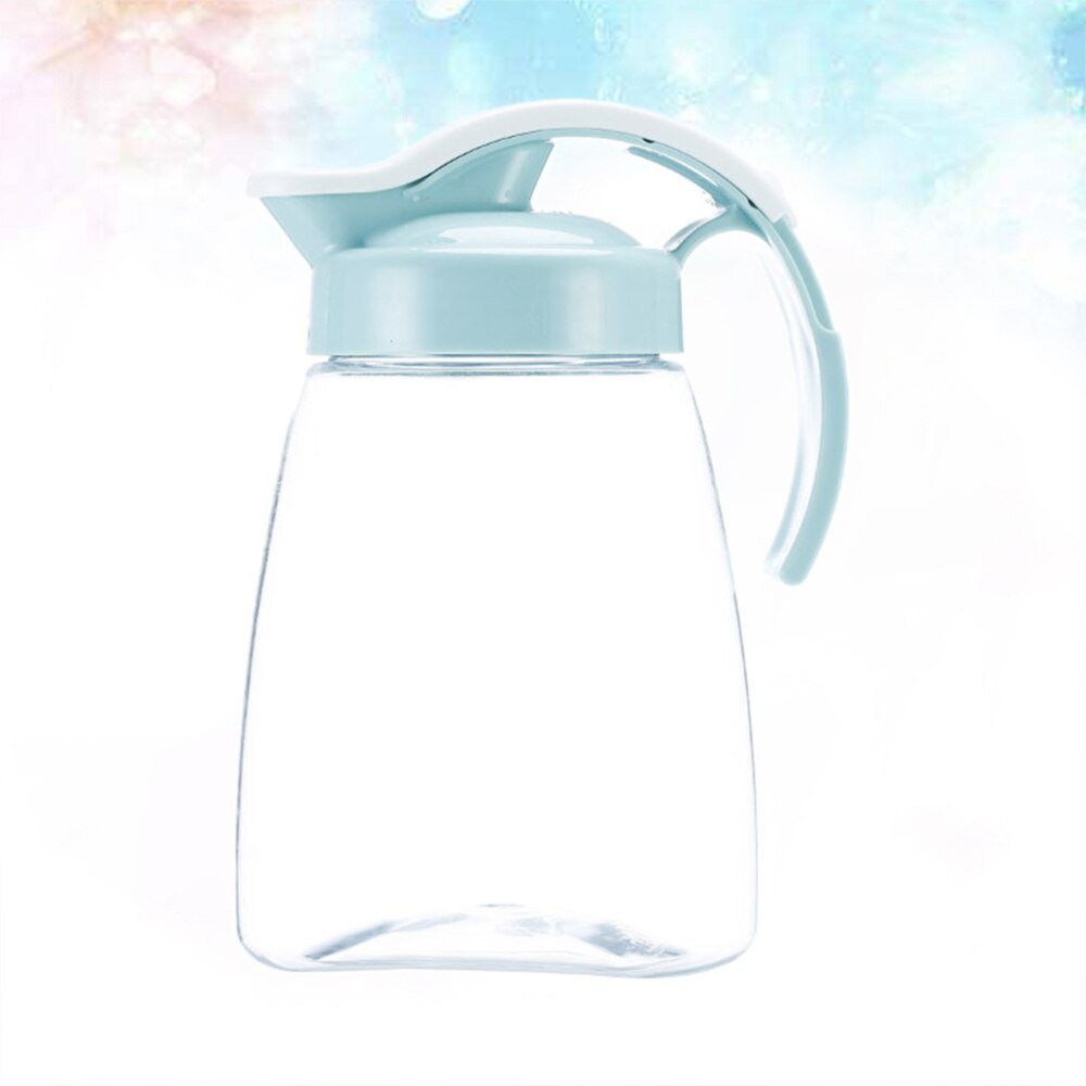 Getränke Lagerung Container Wärme Kälte Wasser Krug Kunststoff Saft Krug Haushalt Teekanne Wasserkocher-Größe L (Rosa)