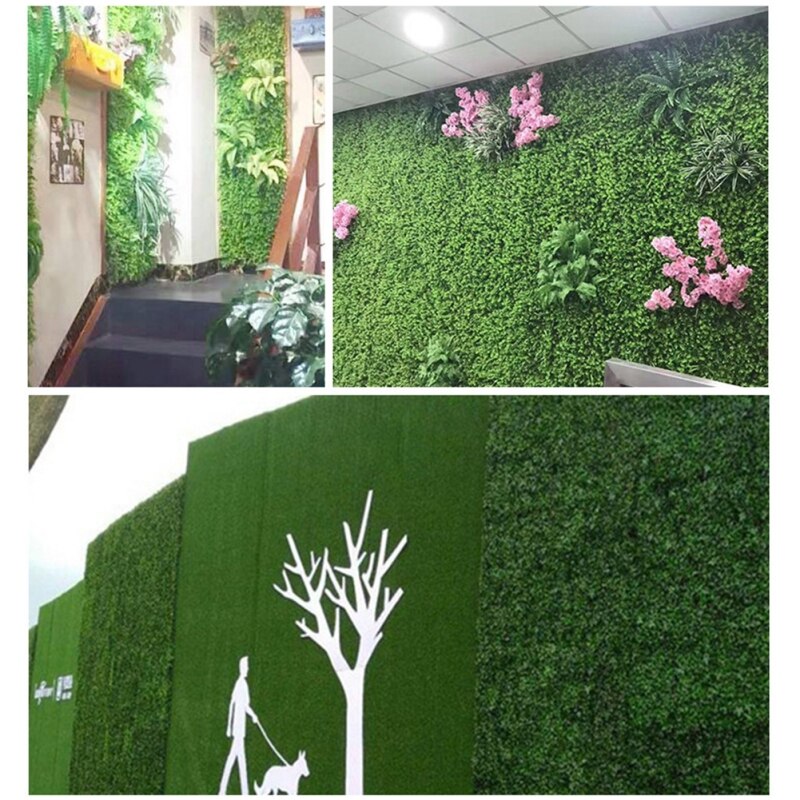 40*60*8Cm Kunstmatige Groene Plant Gazon Tapijt Diy Verfraaiing Muur Stro Mat Familie Tuin Bruiloft Decoratie simulatie Gazon