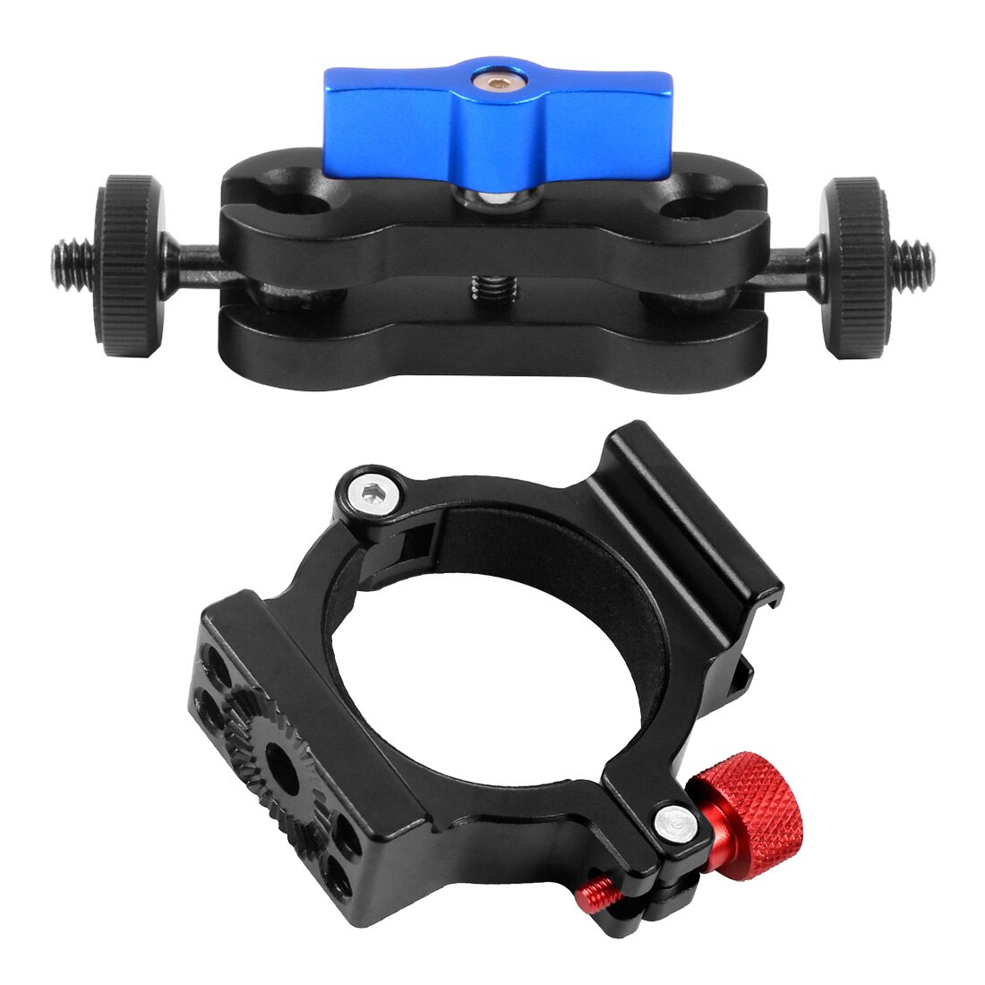 4-Ring Shoe Adapter Ring Microfoon Mount voor Zhiyun Glad 4 Handvat Gimbal toegepast op Reed Microfoon LED video