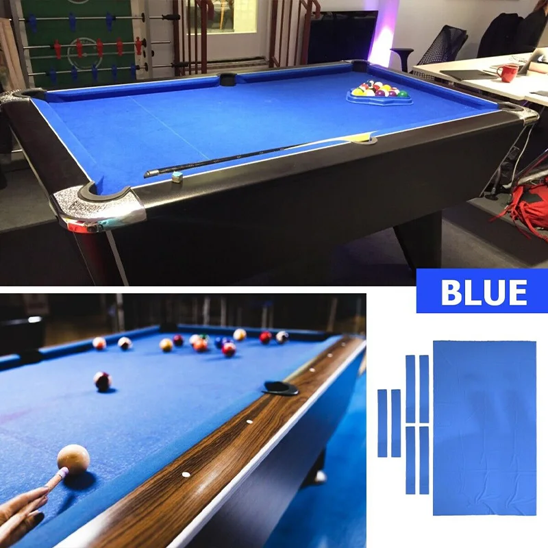 7/8/9FT Billiard Pool Table Felt Cloth Durable Pool Table Cloth Billiard Table Felt Room Billiard Pool Felt Cloth