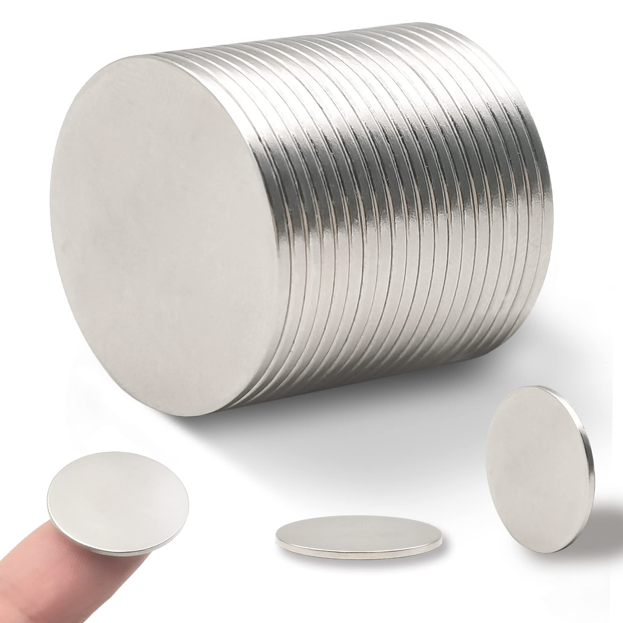 Imanes pequeños para nevera, imanes de pizarra blanca, manualidades, oficina, 20x1mm