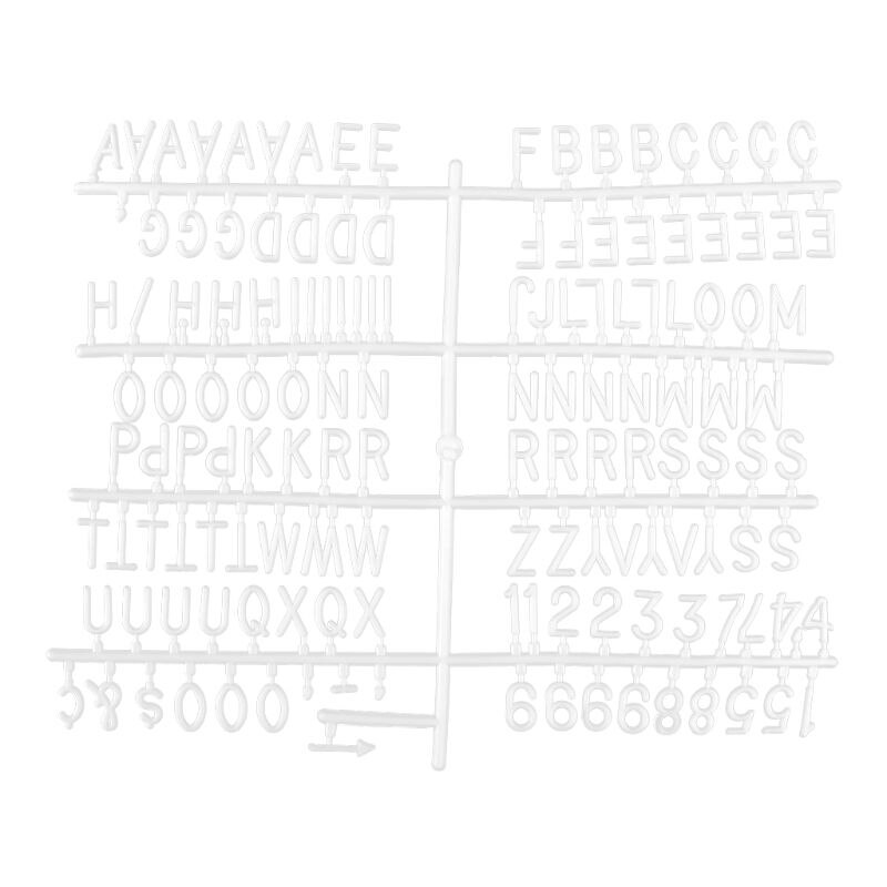Characters For Felt Letter Board 290 Piece Numbers For Changeable Letter Board