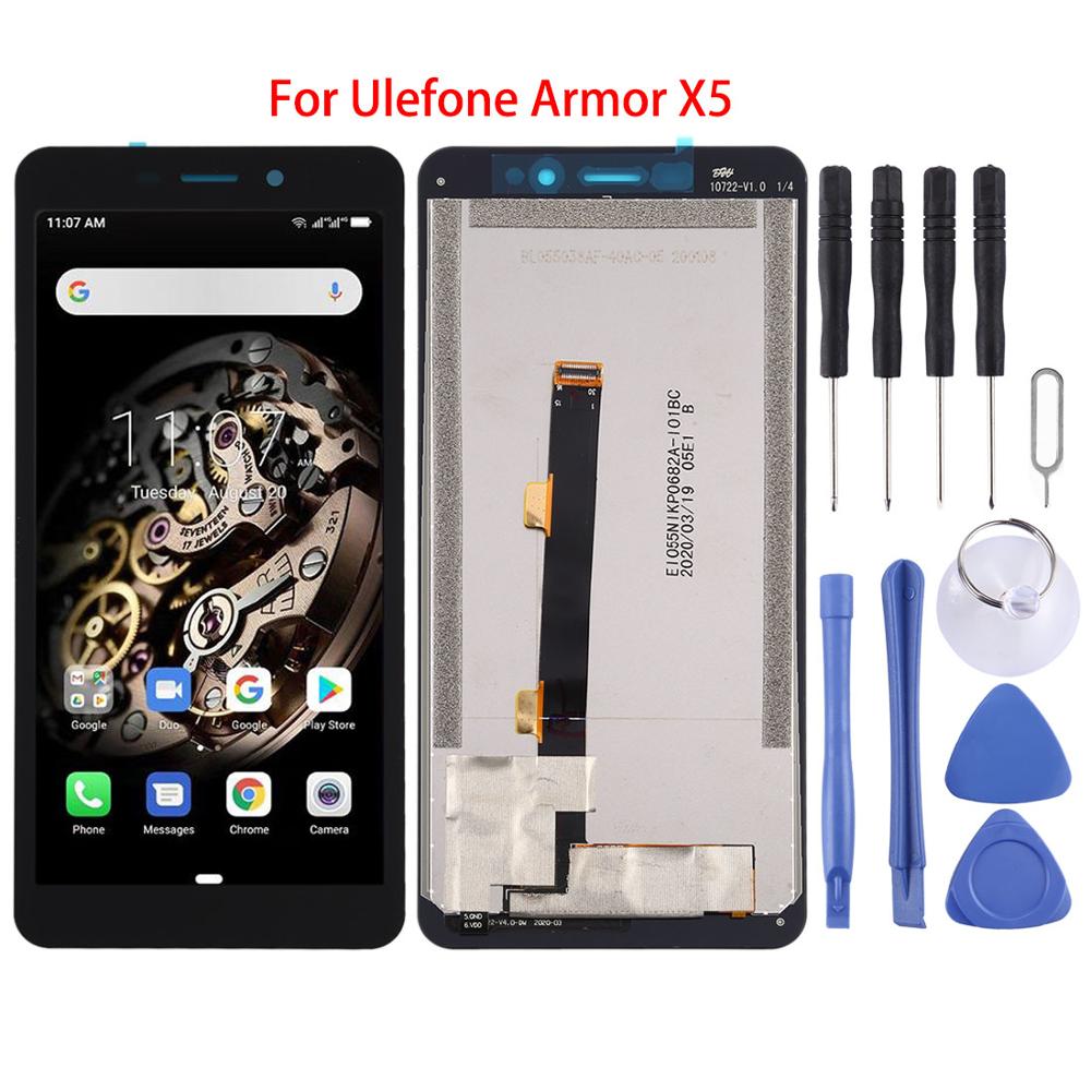 Originale Ulefone Armatura X5/Armatura 5S Schermo LCD Parte di Ricambio Touch Screen del Pannello LCD Assemblea Completa Per Ulefone Armatura 5S/Armatura X5: for  Armor X5