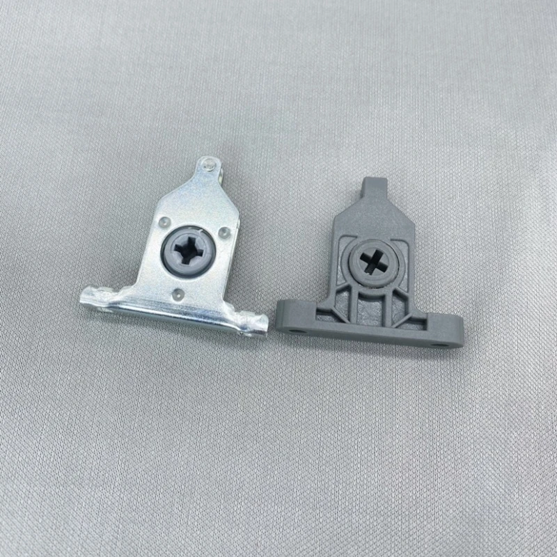 2Pcs Nylon Steel Drawer Clip Front Panel Fixing Bracket Connector Replacement Kitchen Furniture Cabinet