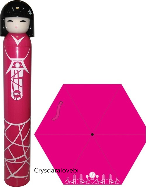 Parapluie pliant pour fille, Kimono traditionnel, jolie bouteille japonaise, nouveauté: 8
