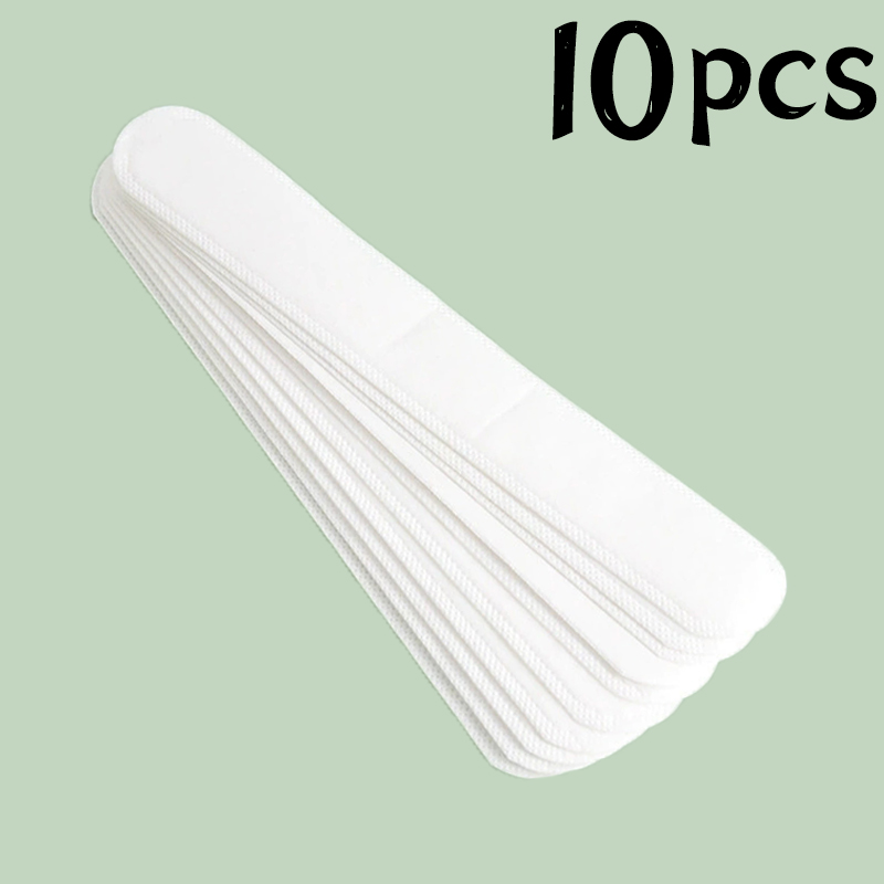 30 Uds sombrero pegatinas absorbentes de sudor mujeres hombres algodón Anti-suciedad cinturón deportivo tapa llanta cinta blanca Invisible sombrero tamaño reductor Liner Pad: Verde militar