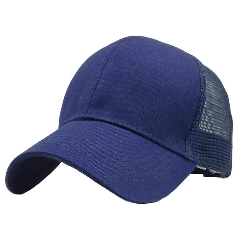 Glitter Ponytail Baseball Cap Women Snapback Hat Mesh Caps Messy Bun Summer Hat Female Hip Hop Hats Casquette: 11