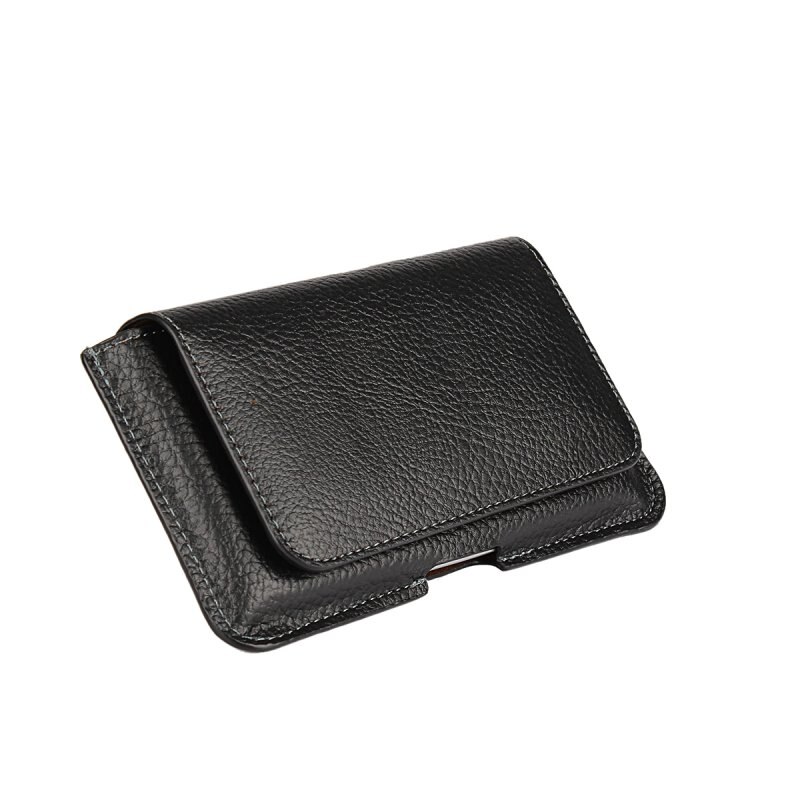 Holster Case Voor Samsung Galaxy A3 A5 A7 Riem Clip Universele Tas Lederen Cover Capinhas Para Voor Galaxy A3 a5 A7 Coque: A3 2015 2016 2017 / Black