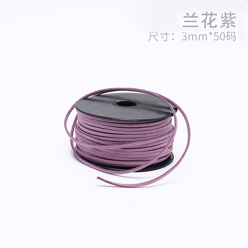 3mm 50 yards Koreaanse Touw Handgemaakte Kunstmatige Bloem DIY Materiaal Sieraden Accessoires Cake Decoratie Bloem Verpakking Koord 16 kleur: 15